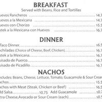 El Famous Burrito Menu Menu For El Famous Burrito Elmhurst Chicago