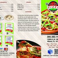 Uncle Gino S Pizza Menu Menu For Uncle Gino S Pizza Kendall Pinecrest Miami
