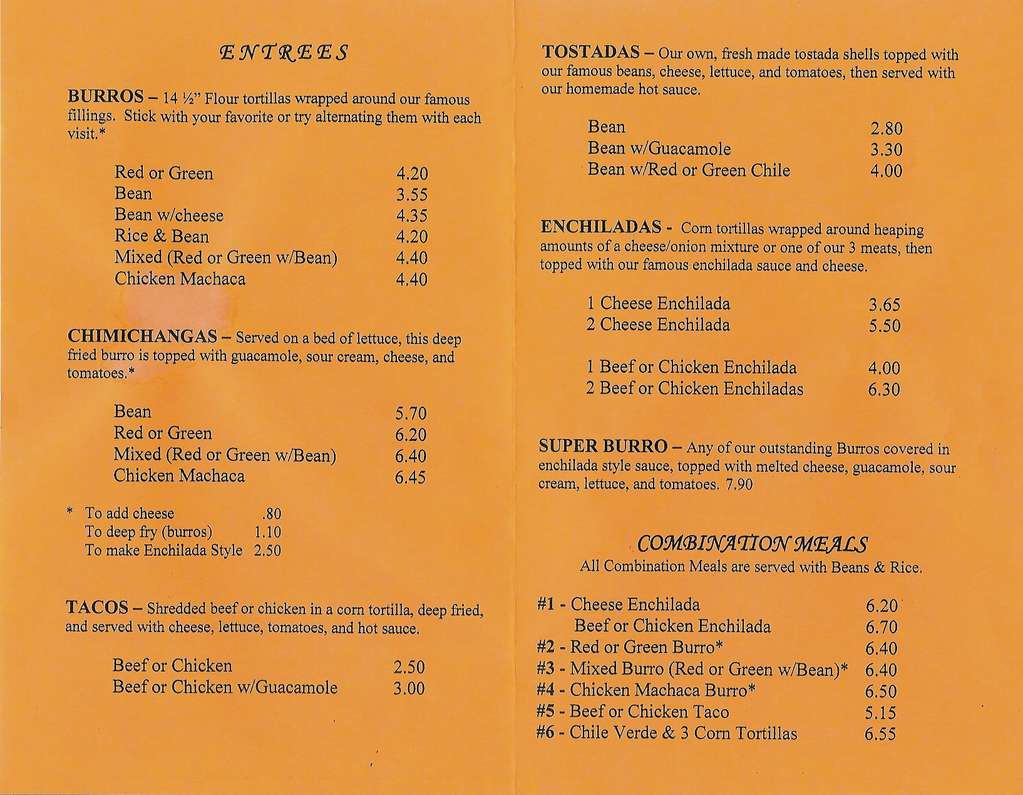Litos Mexican Food Santa Barbara Menu Litos Mexican Food Santa Barbara Menu