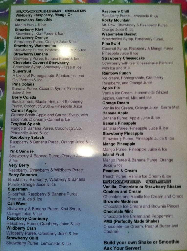 Wild Berries Menu, Menu for Wild Berries, Bloomington, Bloomington