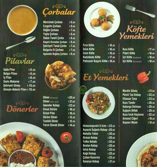 simat turk mutfagi menu menu for simat turk mutfagi orhanli istanbul