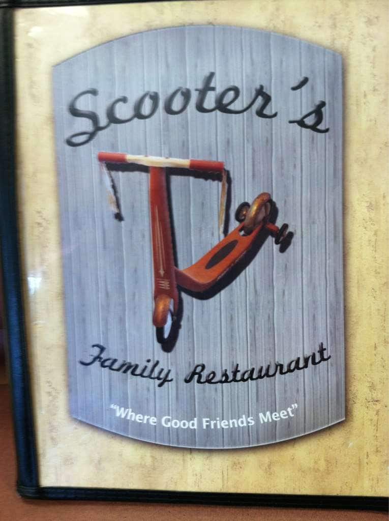 Scooter's Family Restaurant Menu Urbanspoon/Zomato