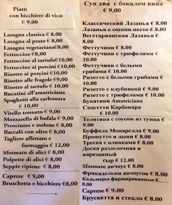 Menu di Kitchen 