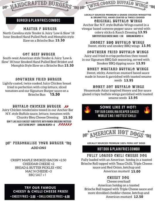 Pit Boss American BBQ & Eats Menu - Urbanspoon/Zomato