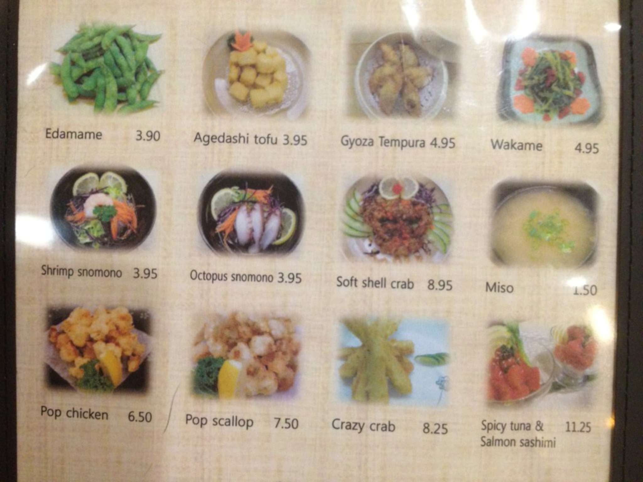 Menu at Roll'n Pin Asian Restaurant, Brandon