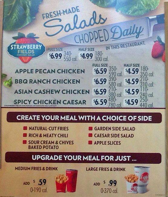 Carta de Wendy's
