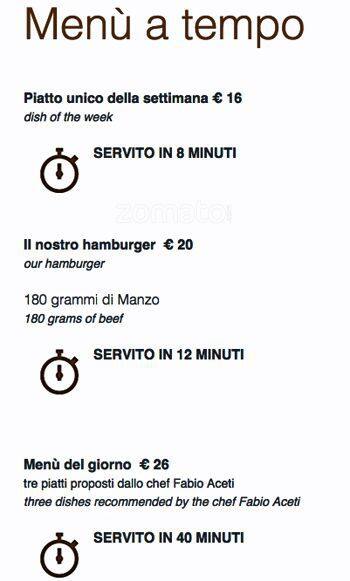 Menu di Michelangelo Bistrò & More 