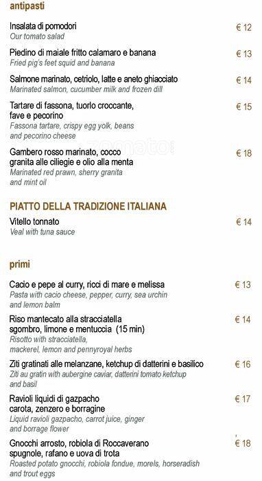 Menu di Michelangelo Bistrò & More 