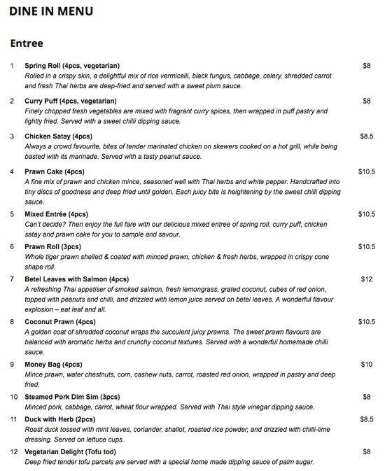 Full Moon Menu, Menu for Full Moon, Castle Hill, Sydney Urbanspoon/Zomato