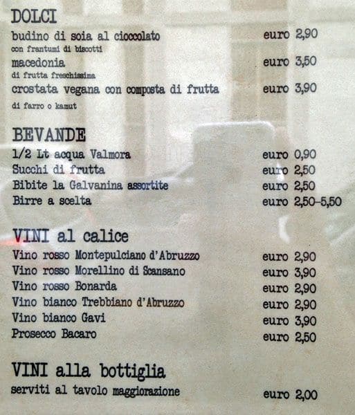 Menu di Semprebio - Partner Ecosistema Naturasì 