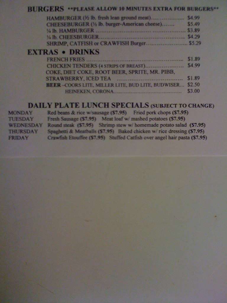 menu-at-bon-creole-restaurant-new-iberia