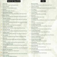 Soho Garden Deli Menu Menu For Soho Garden Deli Soho New York City