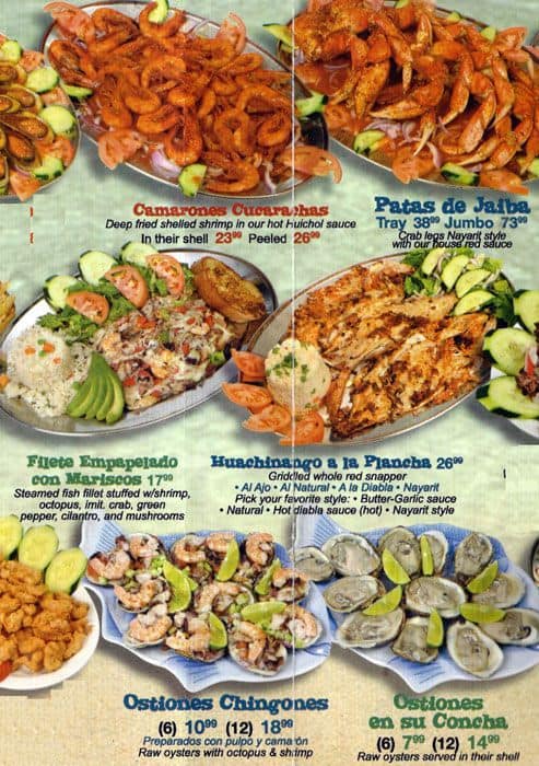 Menu at Taqueria Los Magueyes Inc restaurant, Bridgeview, S Harlem Ave