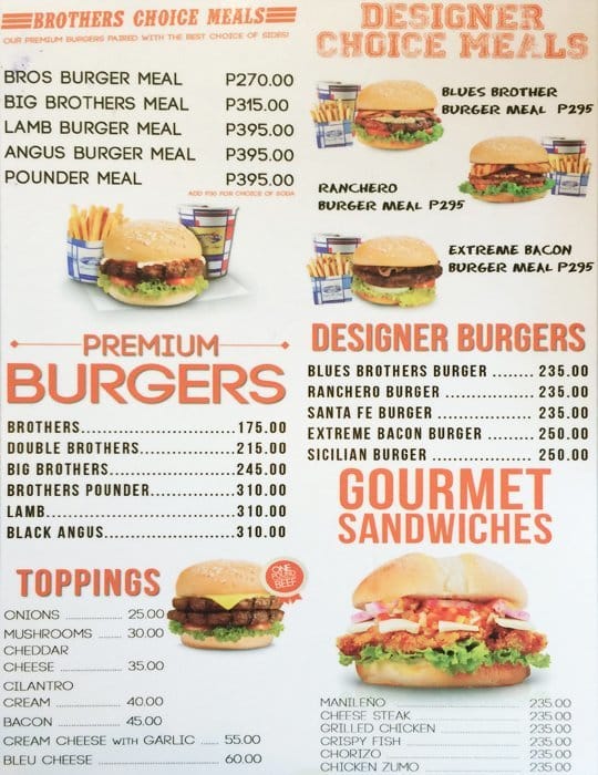 Brothers Burger Greenhills at David Wagnon blog