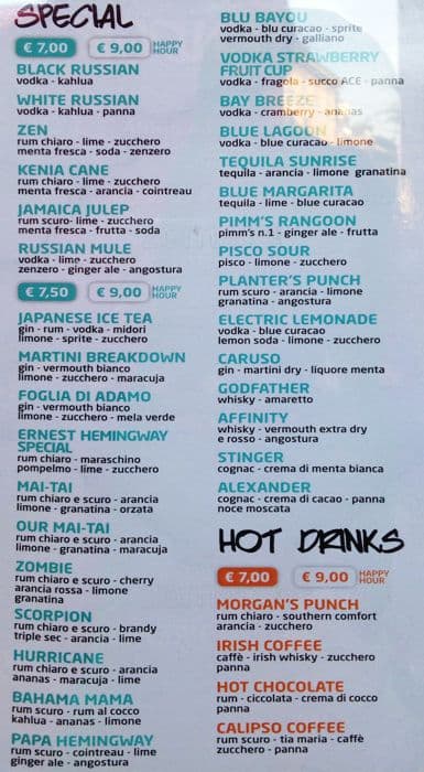 Menu di Tender 