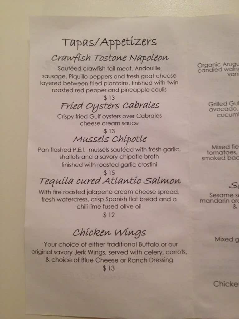 La Playa Menu, Menu for La Playa, Santa Rosa Beach, Destin Urbanspoon