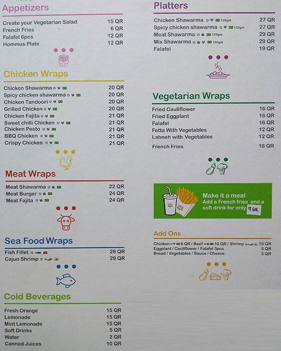 Wrap It! menu