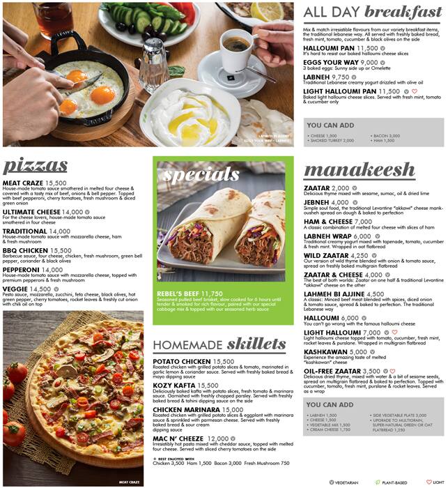 Zaatar W Zeit Menu Menu De Zaatar W Zeit Dbayeh Metn Zomato