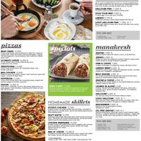 Zaatar W Zeit Menu Menu De Zaatar W Zeit Dbayeh Metn Zomato