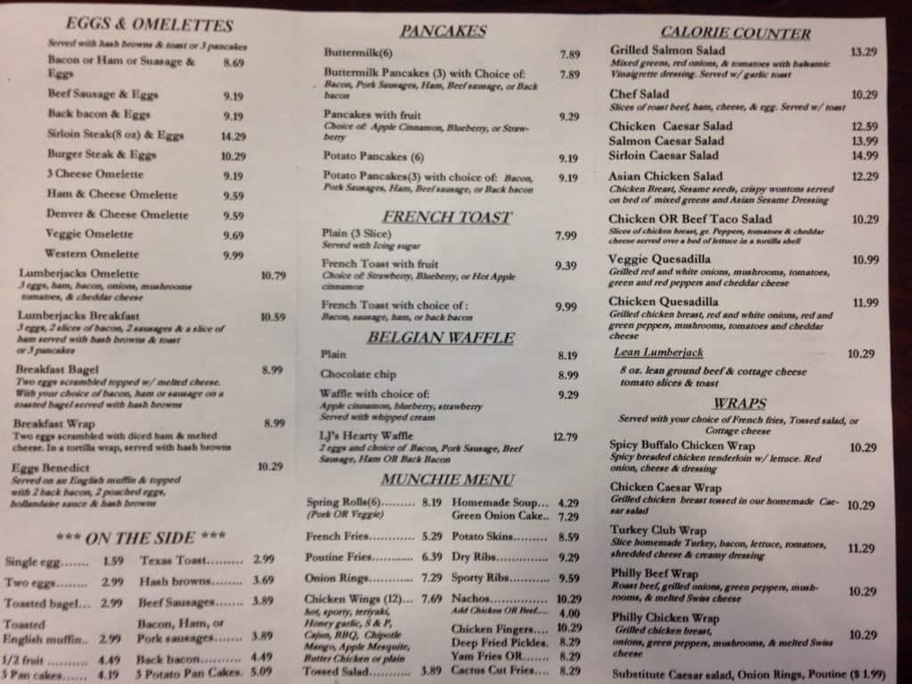 Sportsman's Pub Menu, Menu for Sportsman's Pub, Argyll & Industrial ...