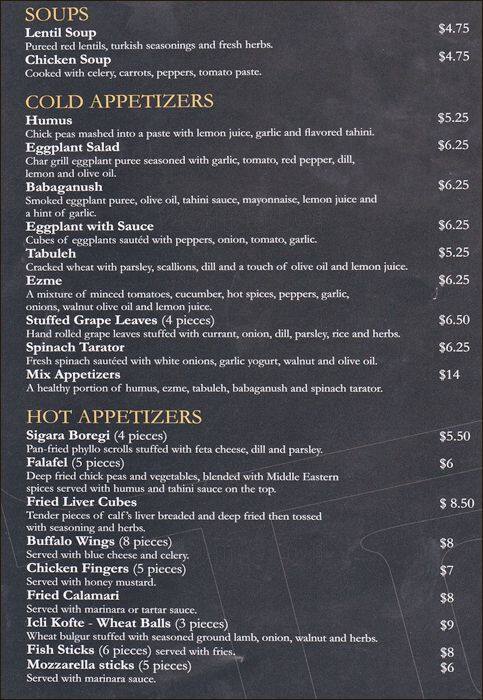 Truva Cafe & Grill Menu, Menu for Truva Cafe & Grill, Astoria, New York ...