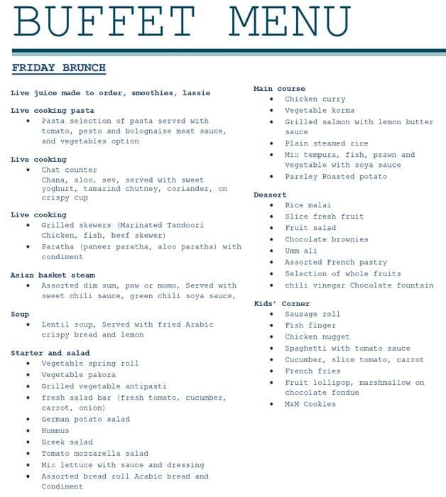 Eatery - Four Points By Sheraton Menu - Zomato