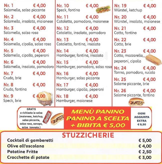 Menu di Aladino 