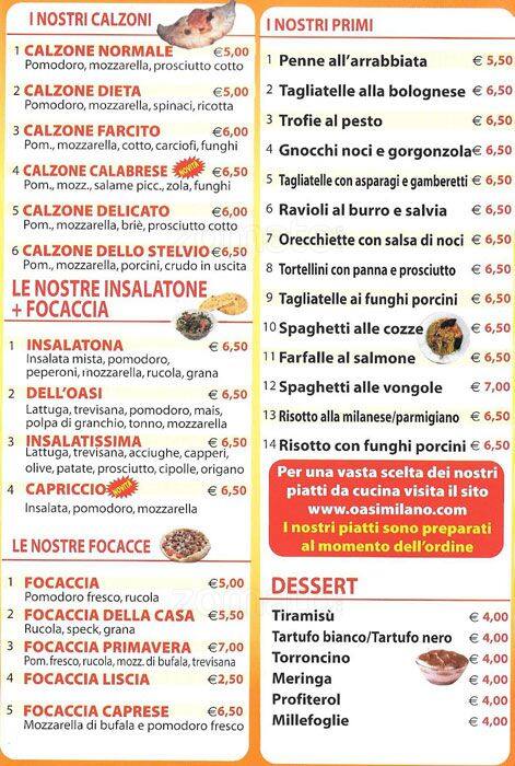 Menu di Aladino 