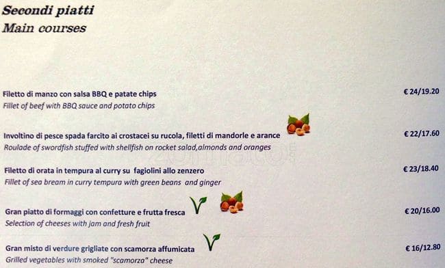 Menu di Nectare 
