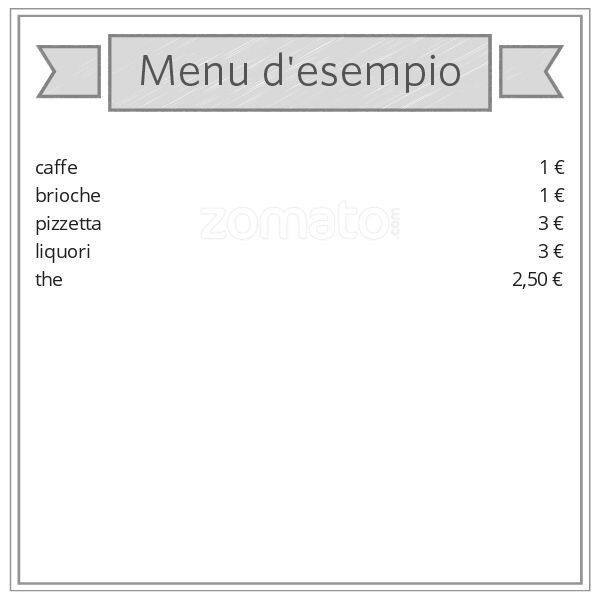 Carta de LITTLE BAR di ROBERTO PIETROPAOLI
