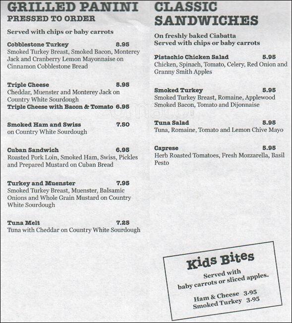 Carta de TASTE