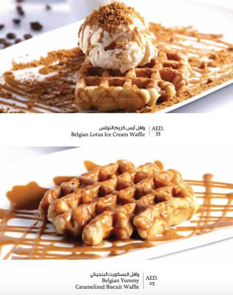 Yummy Belgian Waffles Menu, Menu For Yummy Belgian Waffles, University City, Sharjah