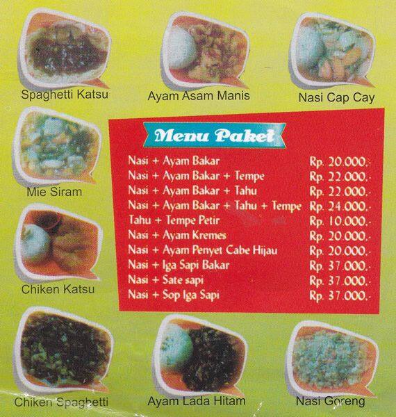 Ayam Bakar Mas Mono Menu Menu For Ayam Bakar Mas Mono