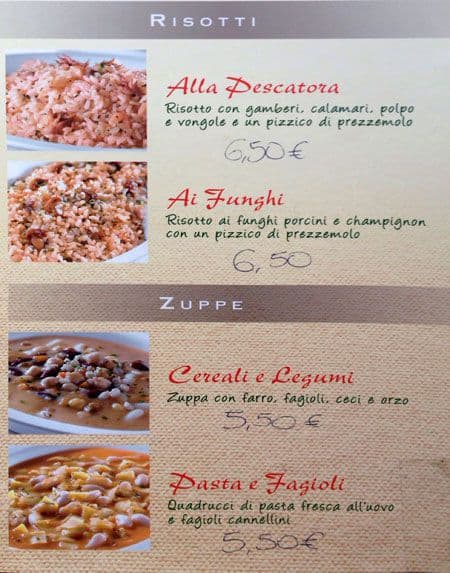 Menu di Bar Chen F. 