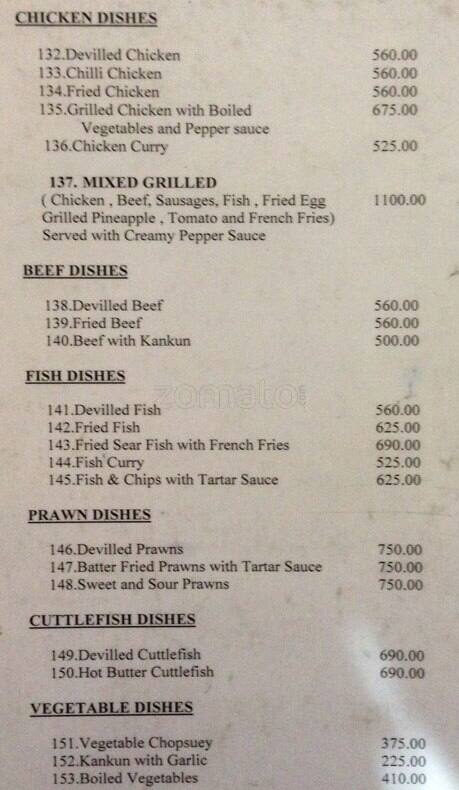 Biryani House menu