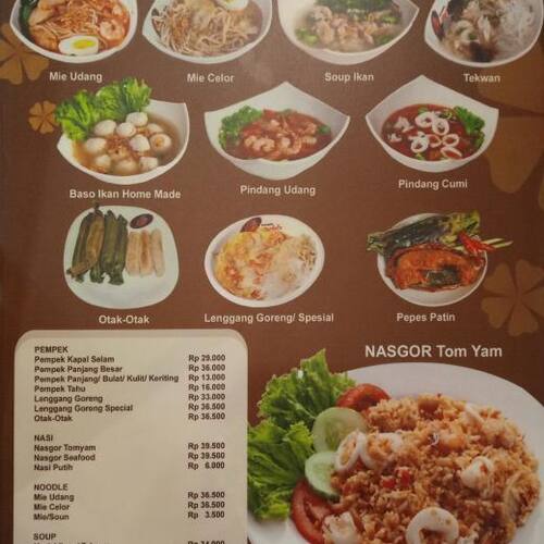 Pempek Merdeka Menu Menu For Pempek Merdeka Gandaria