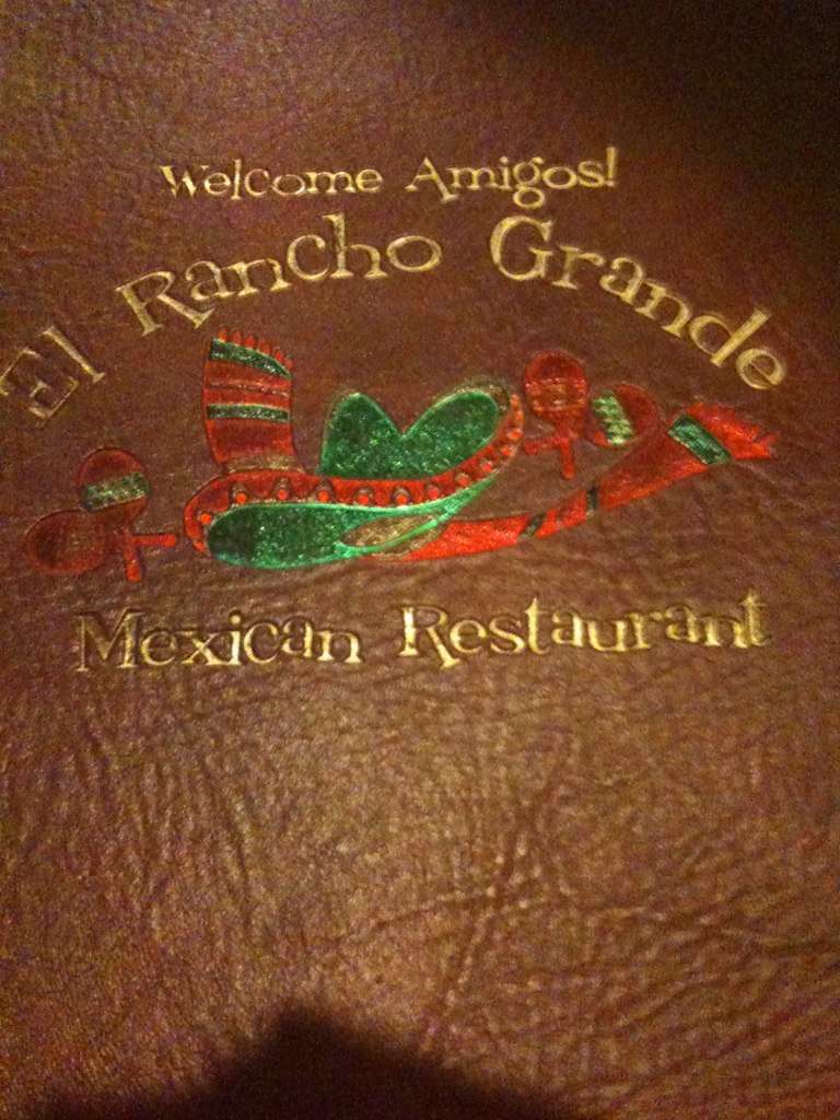 Carta de El Rancho Grande - Centerville