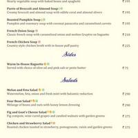 The French Door Cafe Restaurant Menu