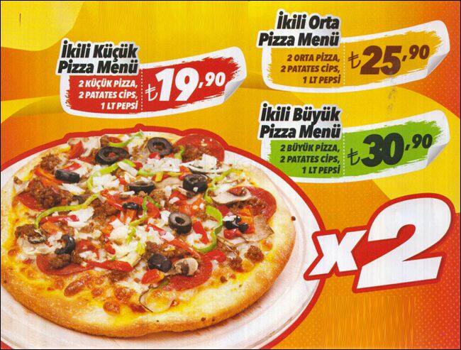 Kopernik Pizza Menü, Kopernik Pizza, Eryaman, Ankara için Menü Zomato