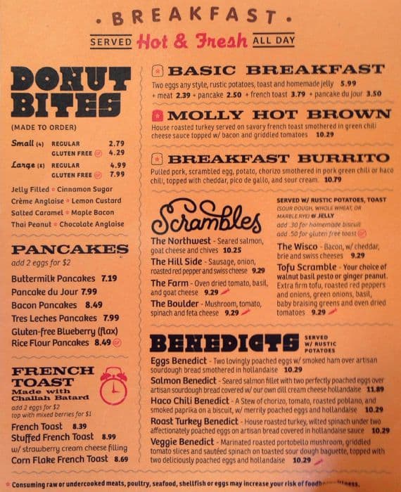 Jelly Menu, Menu for Jelly, Capitol Hill, Denver Urbanspoon/Zomato