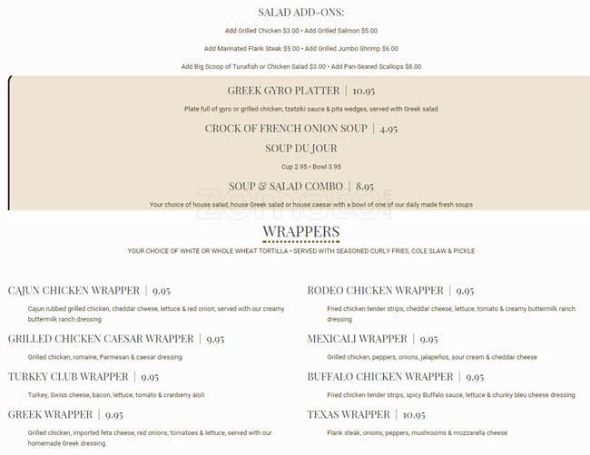 Menu at Brownstone Diner & Pancake Factory restaurant, Jersey City, 426