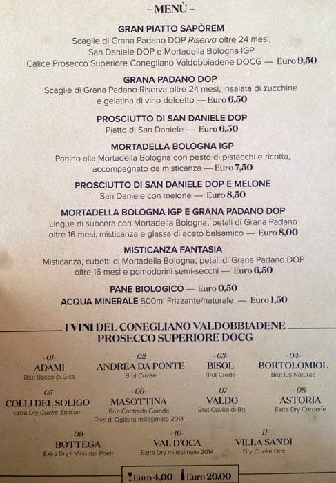 Menu di Sapòrem 