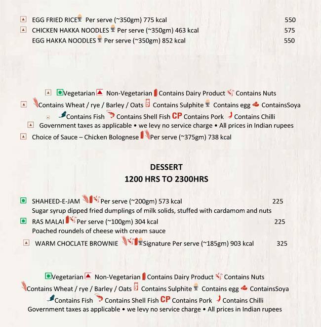 Orchid - Fortune Avenue menu