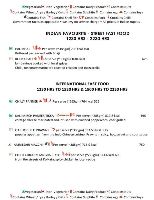 Orchid - Fortune Avenue menu