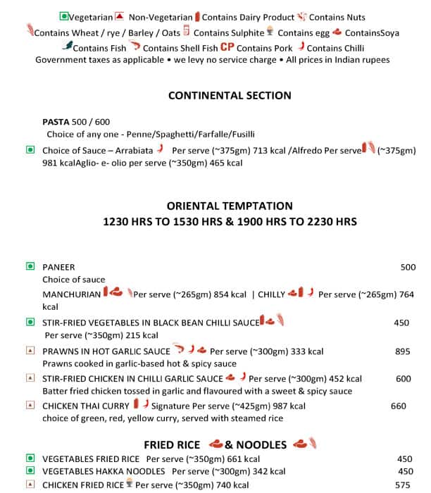 Orchid - Fortune Avenue menu