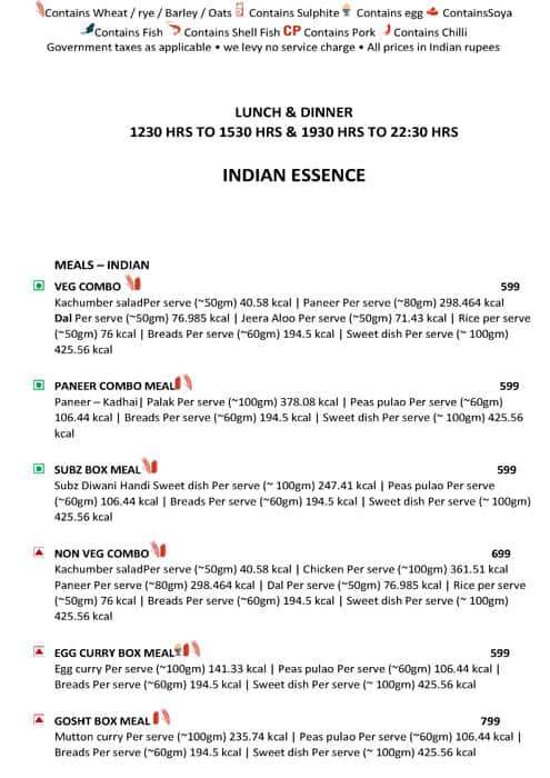 Orchid - Fortune Avenue menu