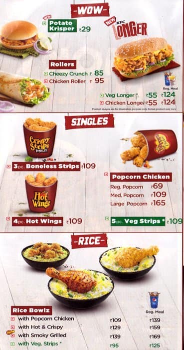 Kfc Menu Menu For Kfc Rajarajeshwari Nagar Bangalore Zomato Hot Sex