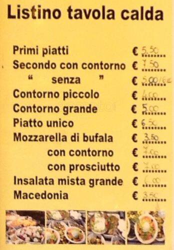Menu di Tornatora 