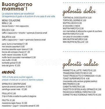 Menu di Mo Comfort Café 
