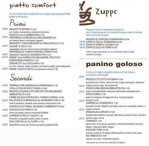 Menu di Mo Comfort Café 